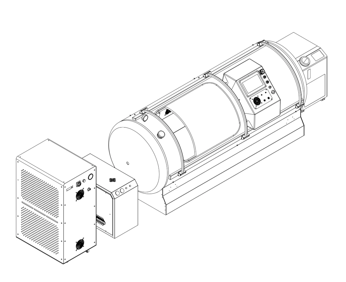 TROJAN monoplace hyperbaric chamber